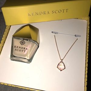 Kendra Scott Necklace and Nail Polish Set